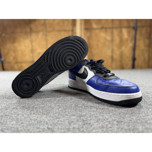 Nike Air Force 1 Low Shoes Mens 9.5 Blue White Nike By You Sneakers DV3892 900‎ main image 13